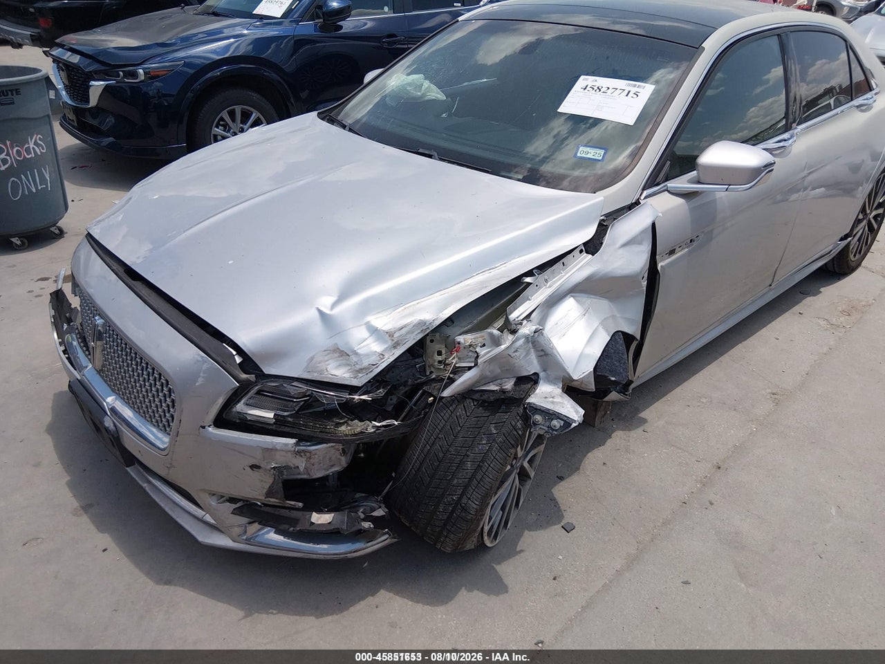 1LN6L9SK1H5****** · 2017 LINCOLN CONTINENTAL SELECT · 6/11