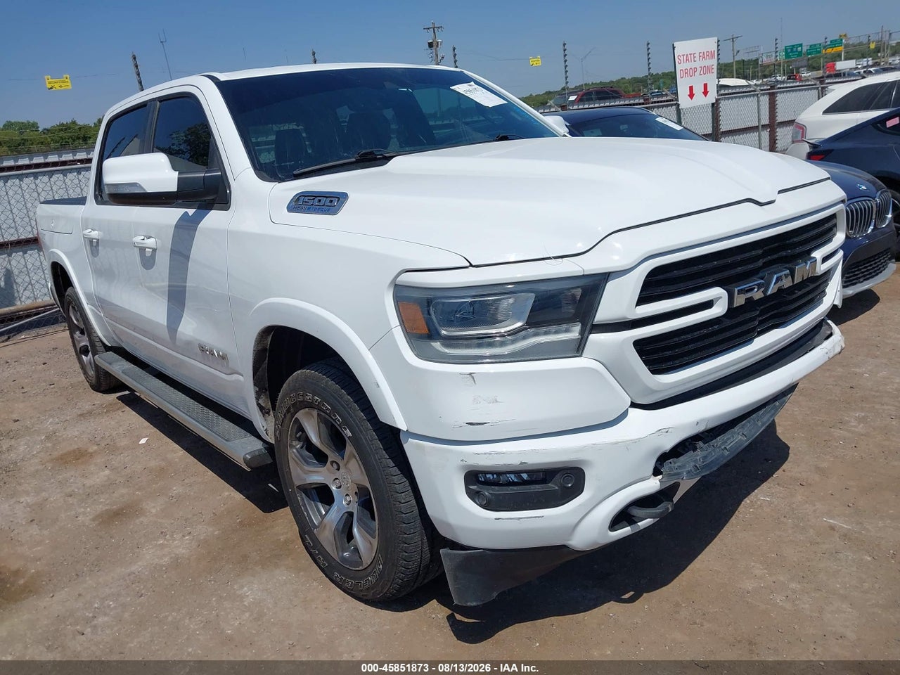 1C6SRFJT1MN****** · 2021 RAM 1500 LARAMIE  4X4 5'7 BOX