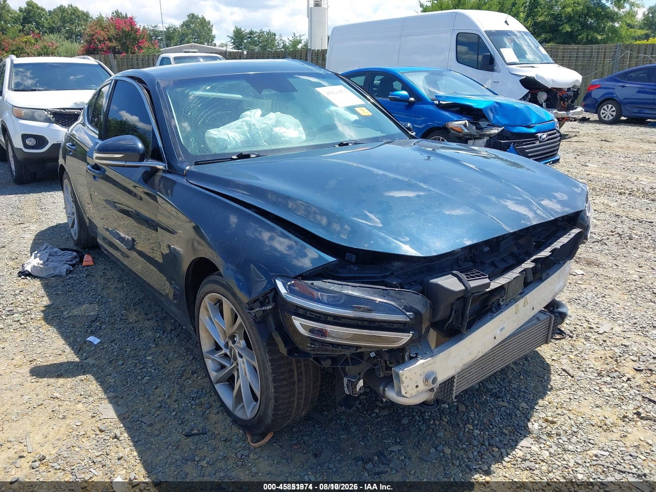 KMTG34TA8NU****** · 2022 GENESIS G70 2.0T RWD