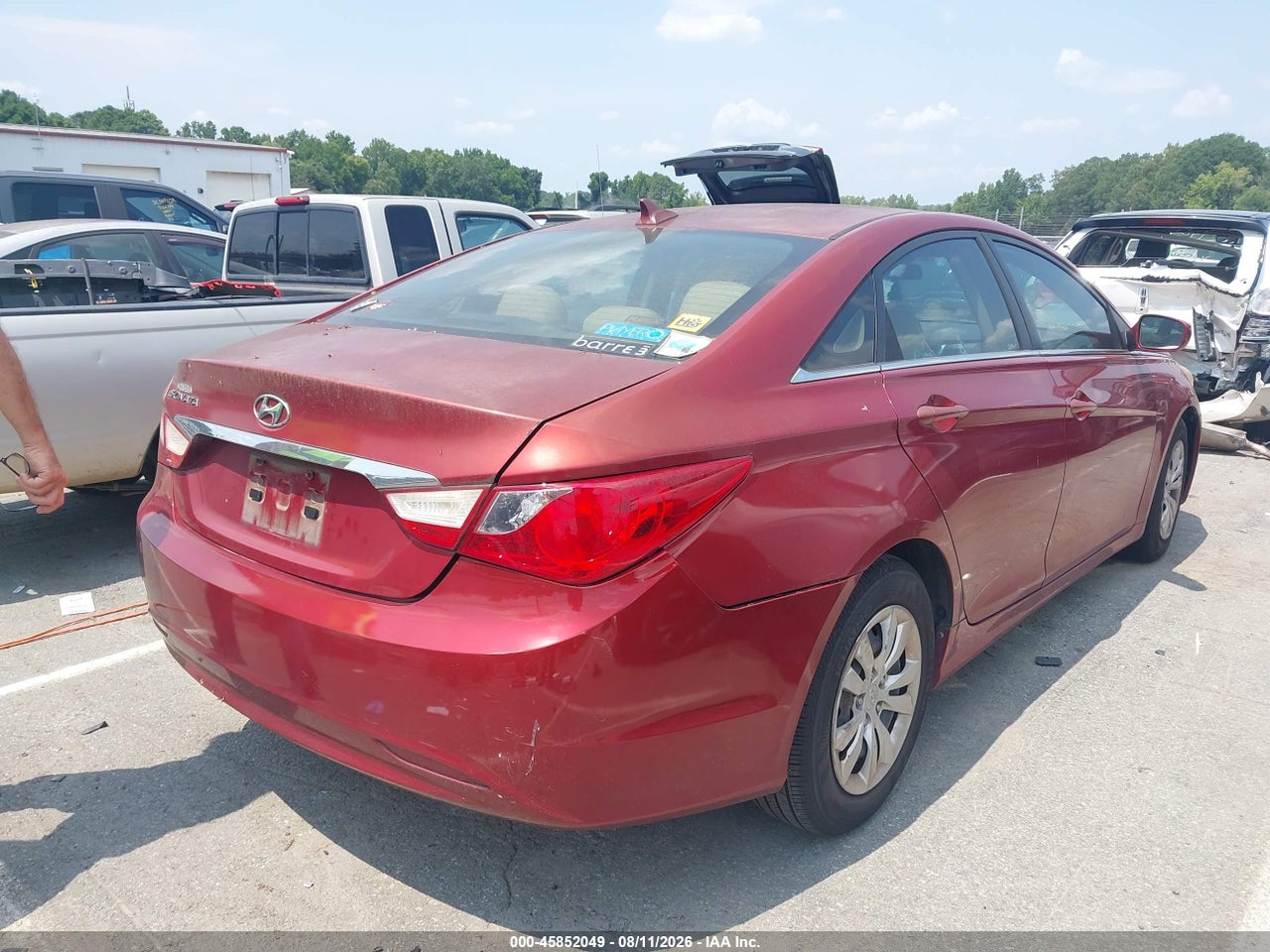 2011 HYUNDAI SONATA GLS · 4/11