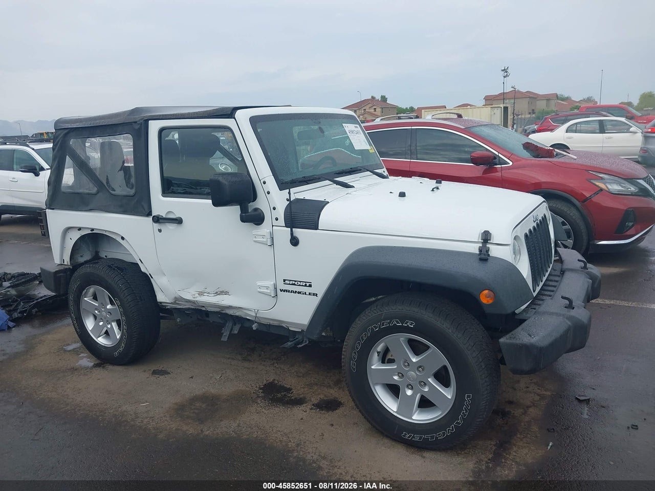1C4AJWAG7FL****** · 2015 JEEP WRANGLER SPORT · 6/11
