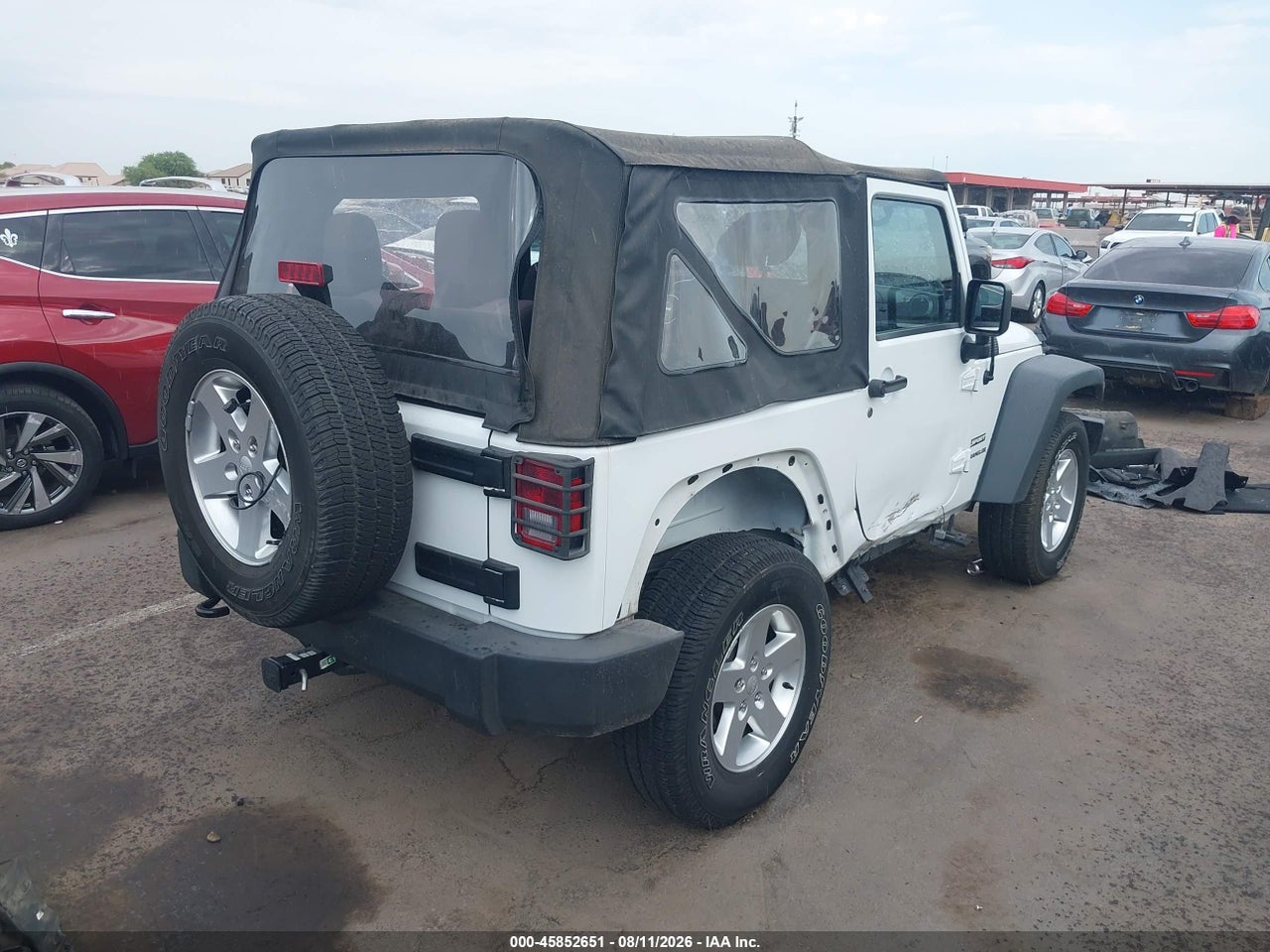 1C4AJWAG7FL****** · 2015 JEEP WRANGLER SPORT · 4/11