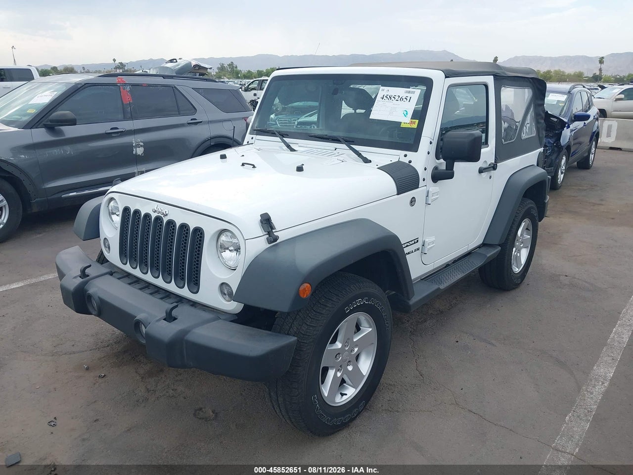 1C4AJWAG7FL****** · 2015 JEEP WRANGLER SPORT · 2/11