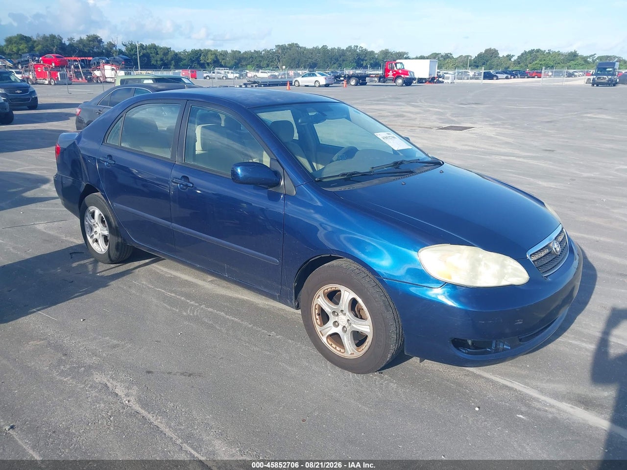 1NXBR32E48Z****** · 2008 TOYOTA COROLLA LE