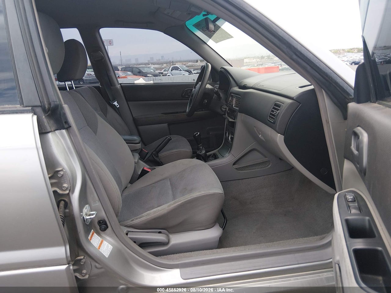 2006 SUBARU FORESTER 2.5X · 5/11