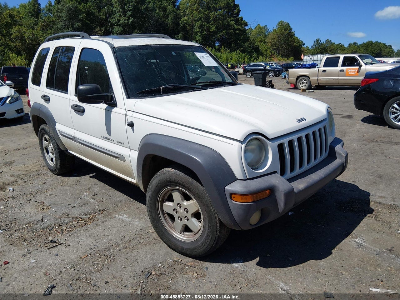 1J4GL48K63W****** · 2003 JEEP LIBERTY SPORT