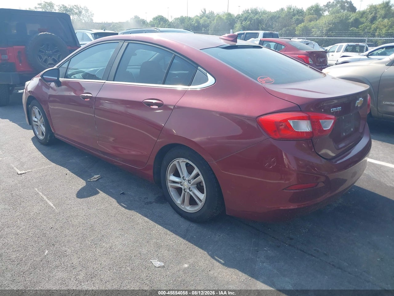 2016 CHEVROLET CRUZE LT AUTO · 3/11