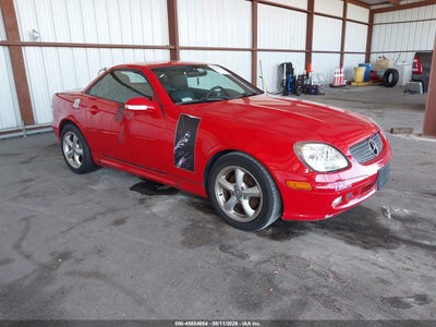 2001 MERCEDES-BENZ SLK 320