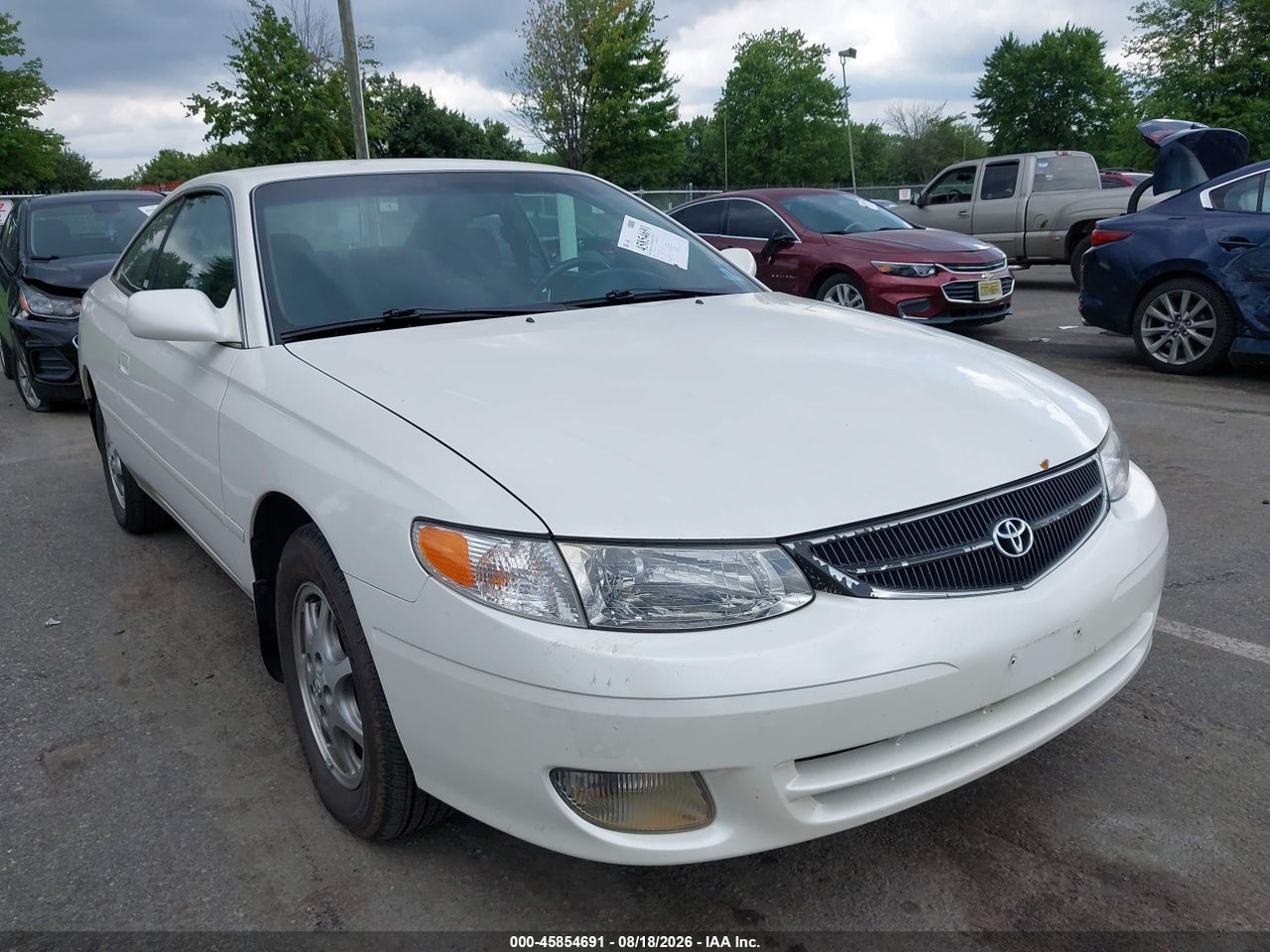 2T1CG22P4YC****** · 2000 TOYOTA CAMRY SOLARA SE · 6/11