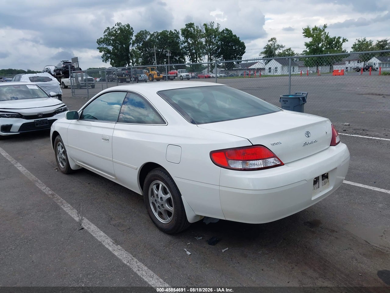 2T1CG22P4YC****** · 2000 TOYOTA CAMRY SOLARA SE · 3/11
