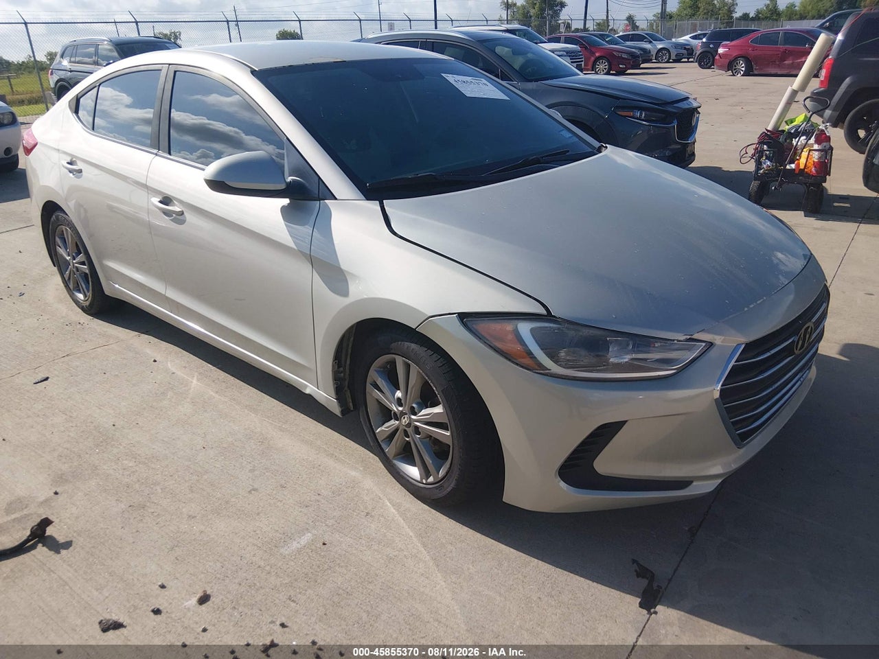 5NPD84LF9JH****** · 2018 HYUNDAI ELANTRA SEL