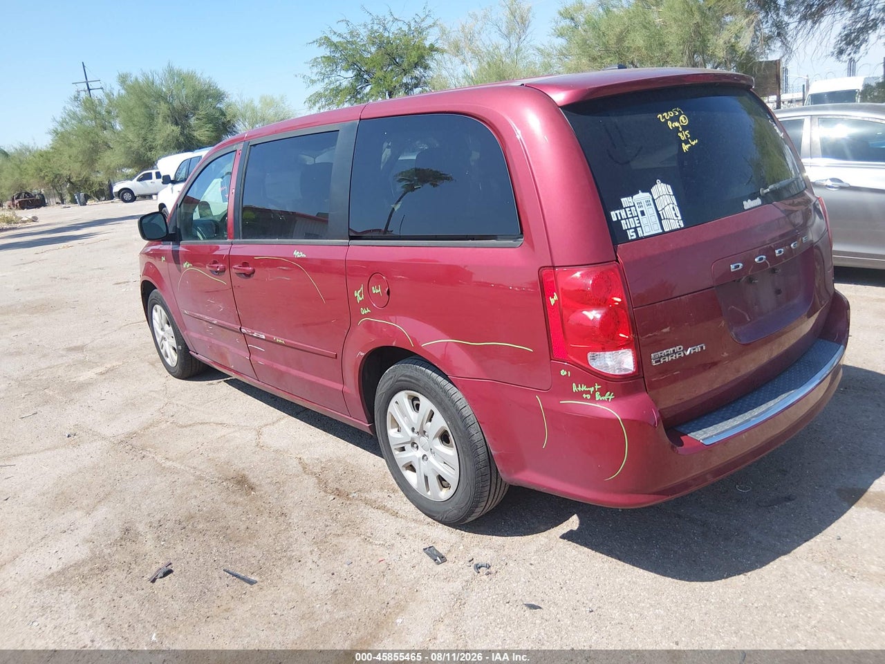 2016 DODGE GRAND CARAVAN SE · 3/11