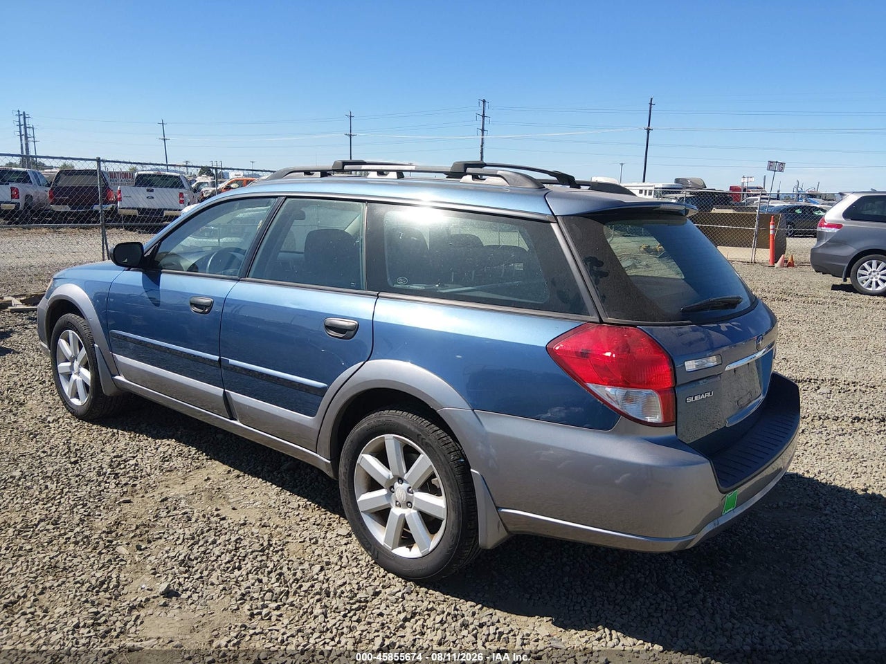 2009 SUBARU OUTBACK 2.5I · 3/11