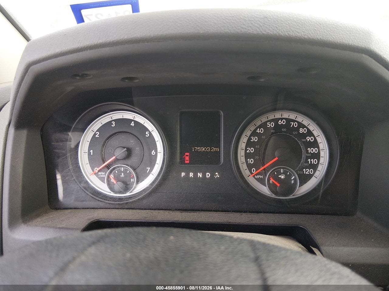 1C6RR6FP0DS****** · 2013 RAM 1500   · 7/11
