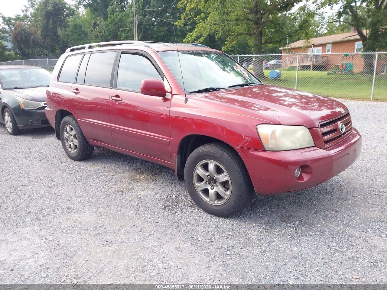 JTEEP21A360****** · 2006 TOYOTA HIGHLANDER V6