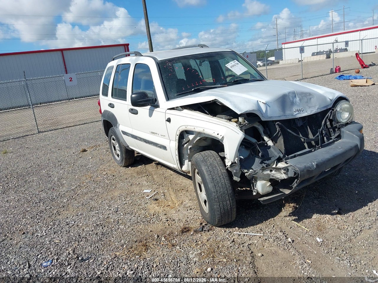 1J4GK48K62W****** · 2002 JEEP LIBERTY SPORT