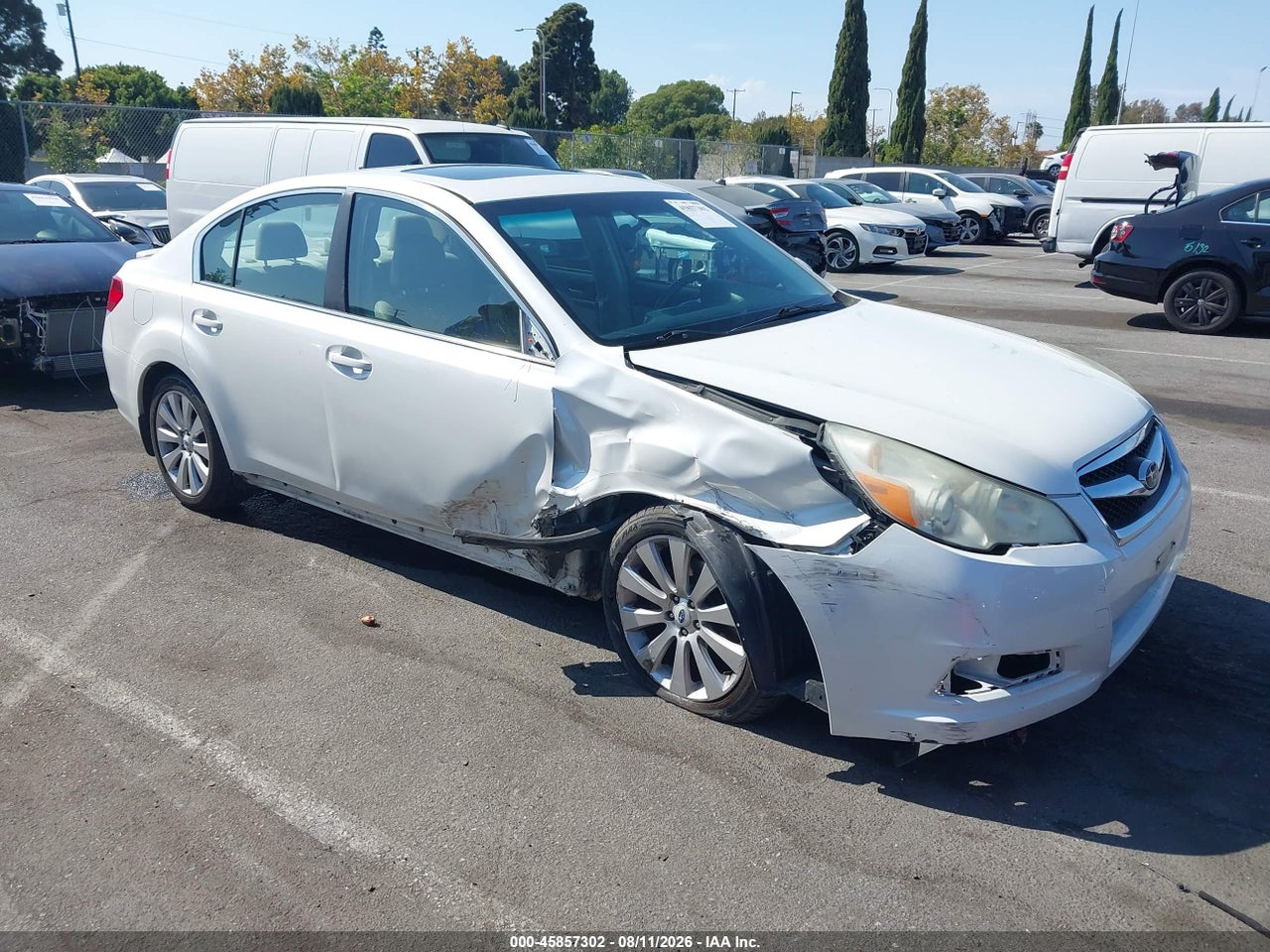 4S3BMBK62C3****** · 2012 SUBARU LEGACY 2.5I LIMITED