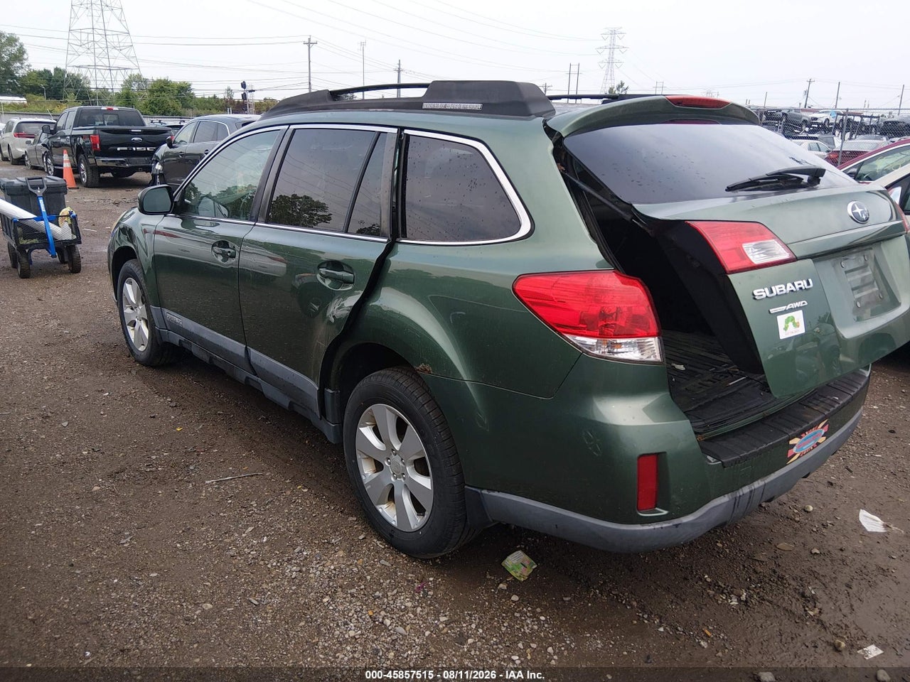 2011 SUBARU OUTBACK 2.5I PREMIUM · 3/11
