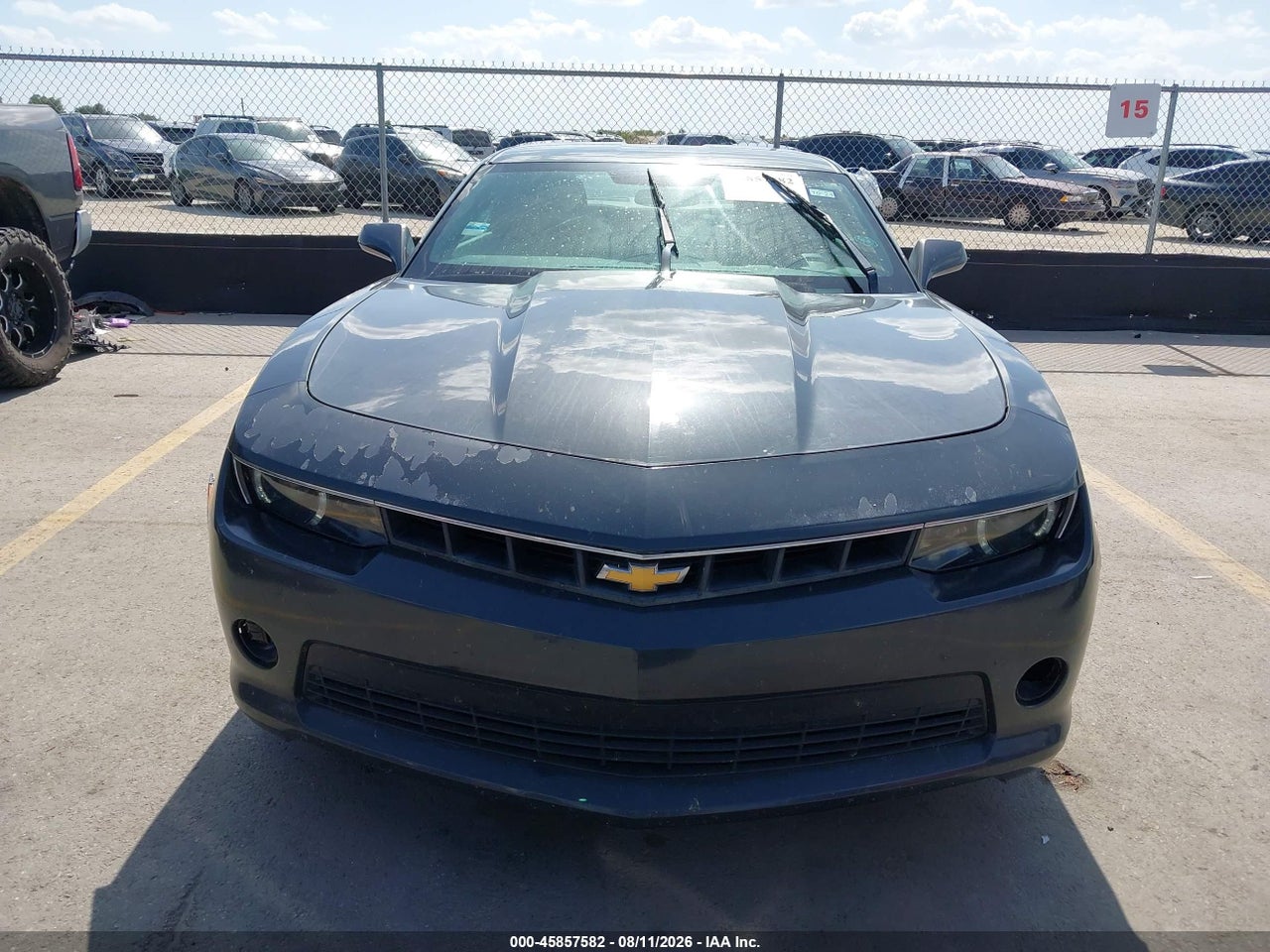 2G1FD1E36F9****** · 2015 CHEVROLET CAMARO 1LT · 6/11