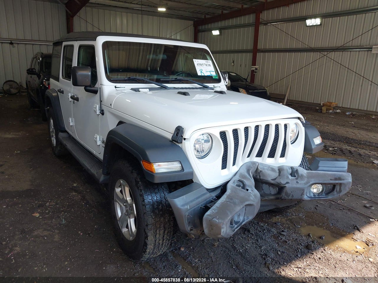 1C4HJXDG2JW****** · 2018 JEEP WRANGLER UNLIMITED SPORT S 4X4