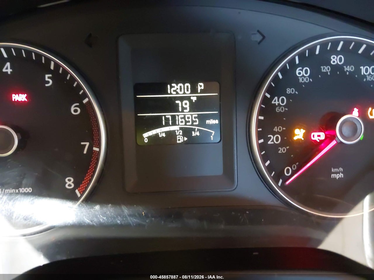 3VWDP7AJ1CM****** · 2012 VOLKSWAGEN JETTA 2.5L SE · 7/11