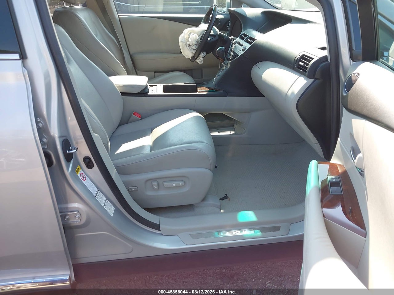 2012 LEXUS RX 350 · 5/11