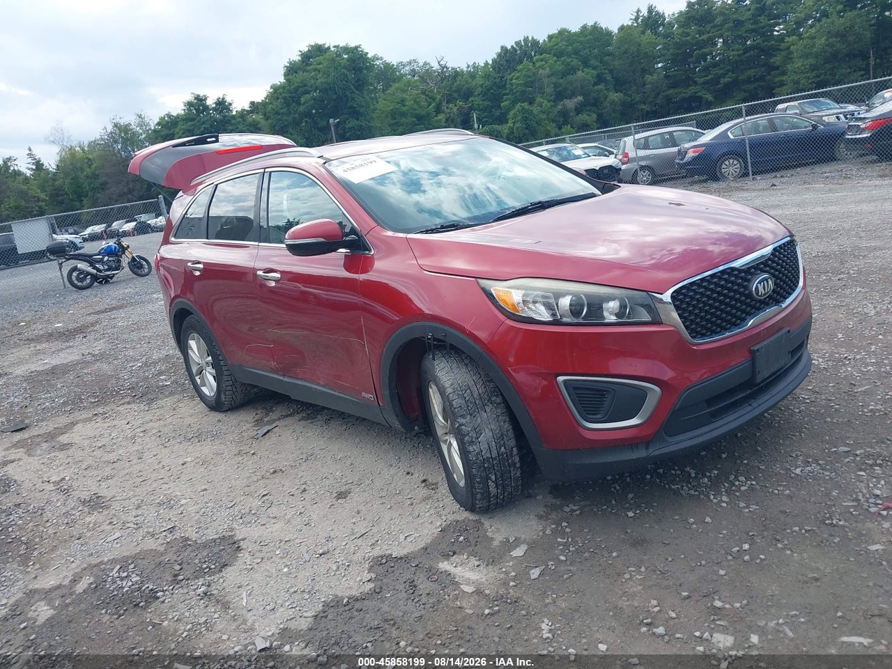 5XYPGDA37GG****** · 2016 KIA SORENTO 2.4L LX