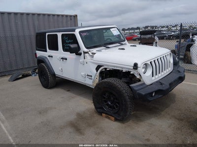 1C4HJXDN1MW****** · 2021 JEEP WRANGLER UNLIMITED SPORT S 4X4