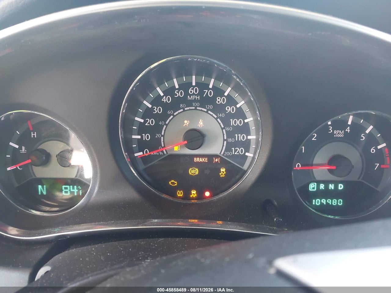 1C3BCBEB5CN****** · 2012 CHRYSLER 200 TOURING · 7/11