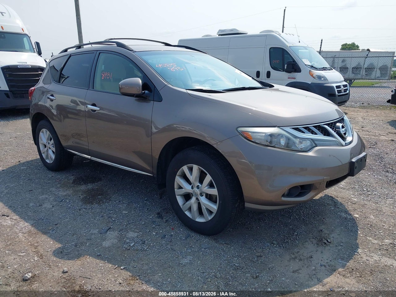 JN8AZ1MW9DW****** · 2013 NISSAN MURANO SV