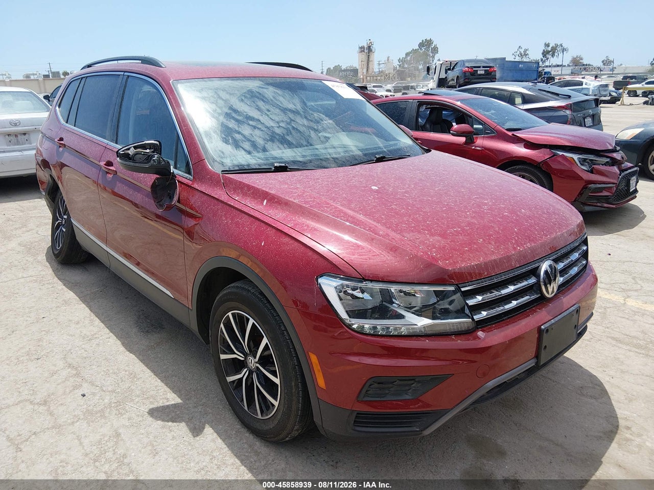 3VV3B7AX2MM****** · 2021 VOLKSWAGEN TIGUAN 2.0T SE/2.0T SE R-LINE BLACK/2.0T SEL