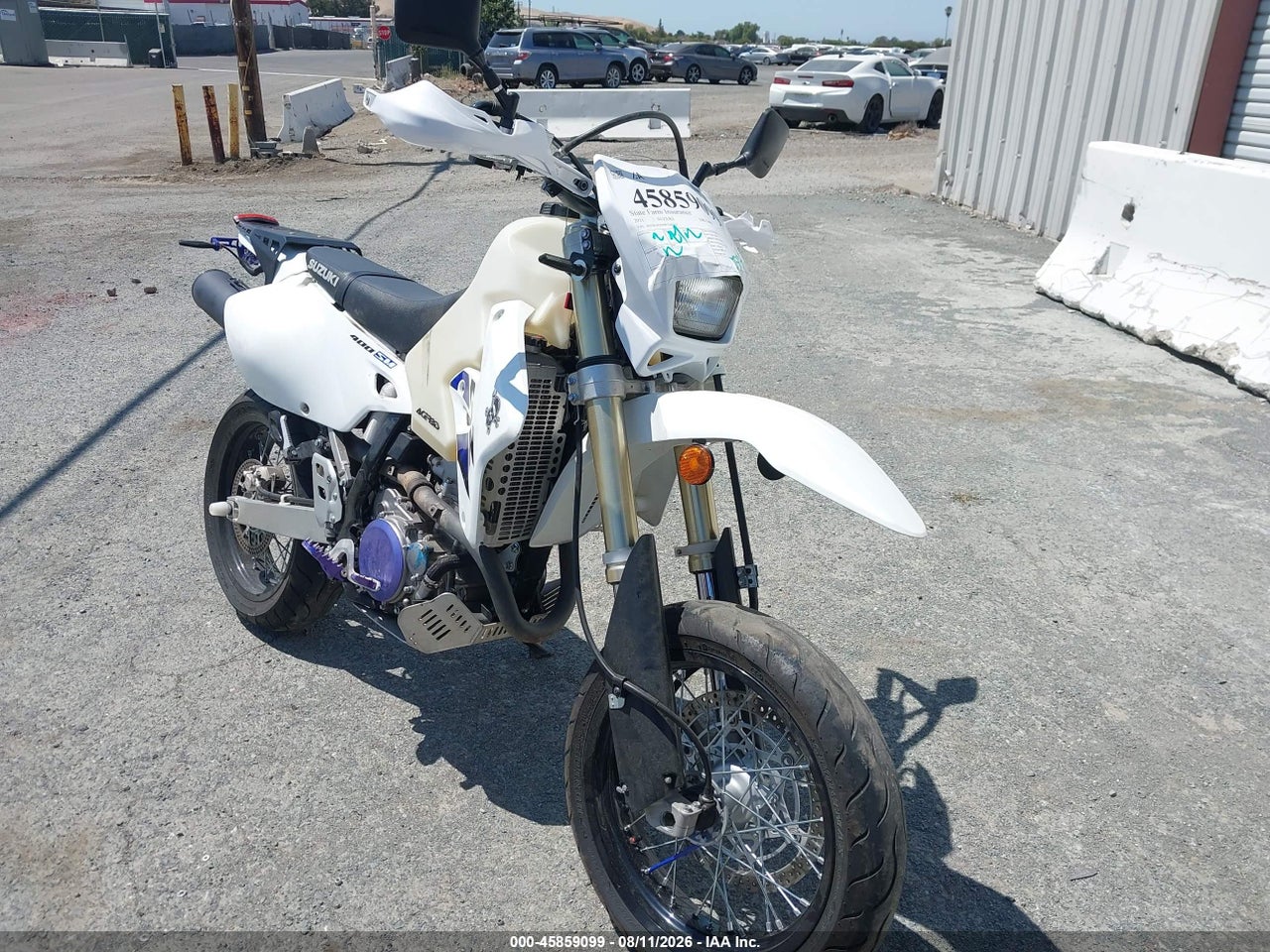 JS1SK44A9M7****** · 2021 SUZUKI DR-Z400 SM