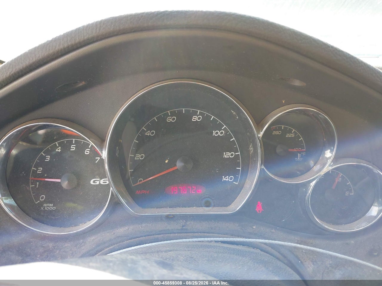1G2ZH35N974****** · 2007 PONTIAC G6 GT · 7/11