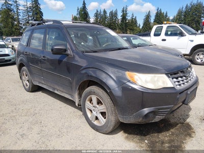 JF2SHABC3DH****** · 2013 SUBARU FORESTER 2.5X