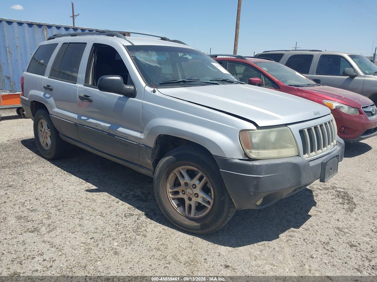 1J4GW48S44C****** · 2004 JEEP GRAND CHEROKEE LAREDO