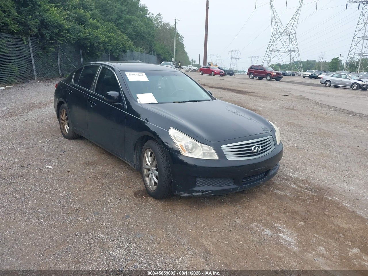 JNKBV61F37M****** · 2007 INFINITI G35X