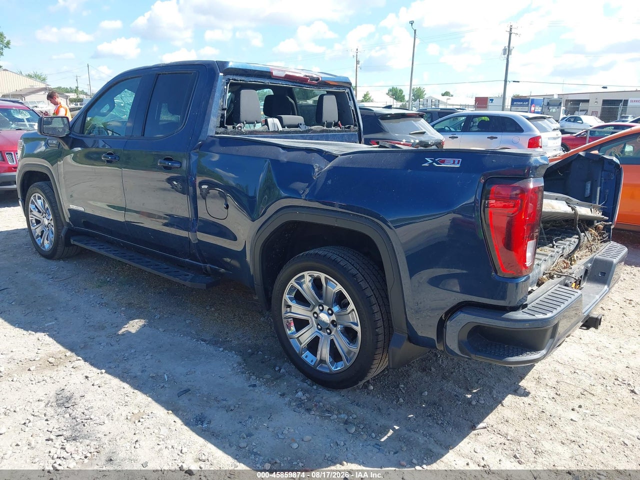 2021 GMC SIERRA 1500 4WD  STANDARD BOX ELEVATION · 3/11