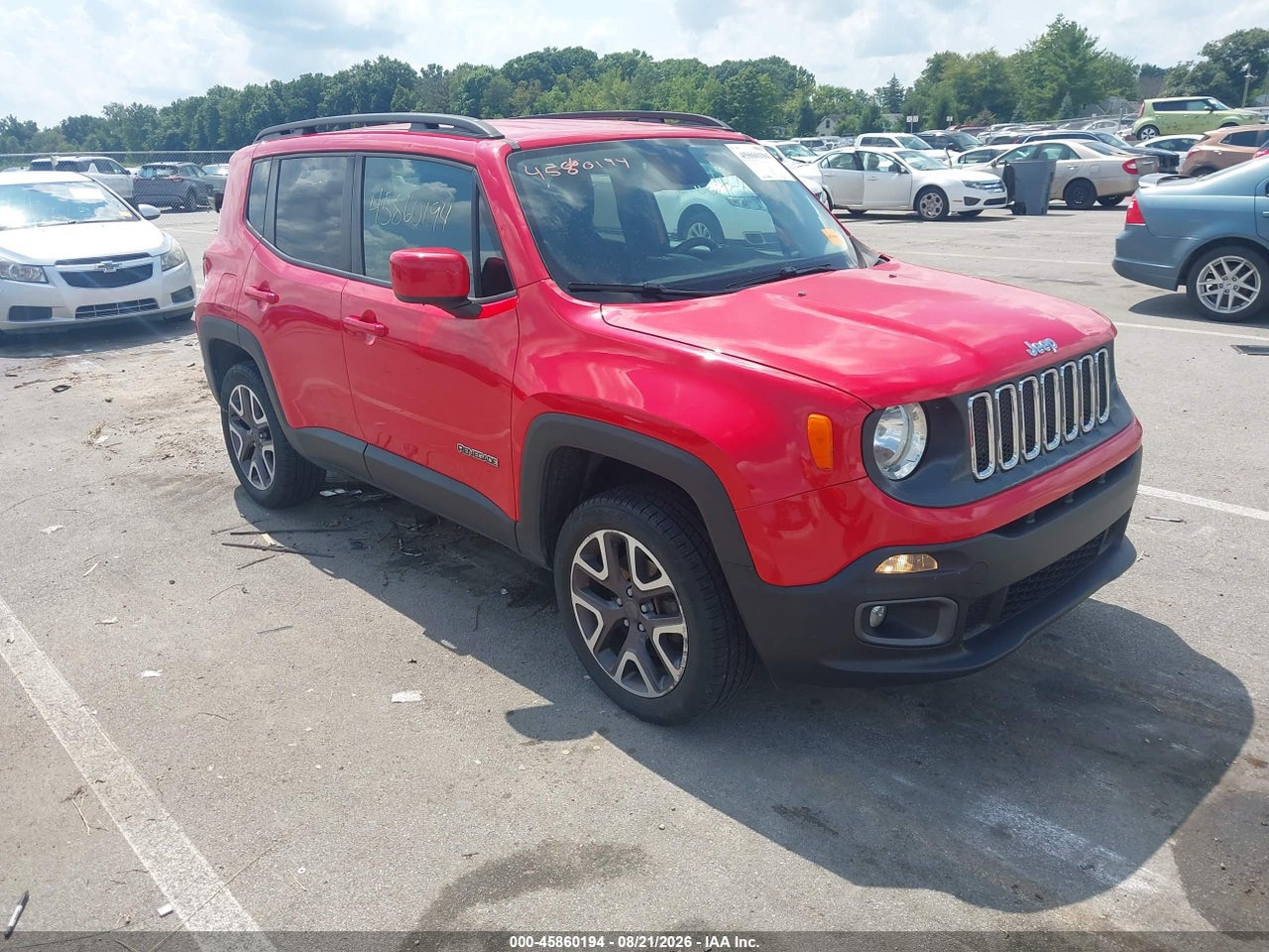 ZACCJBBT4GP****** · 2016 JEEP RENEGADE LATITUDE
