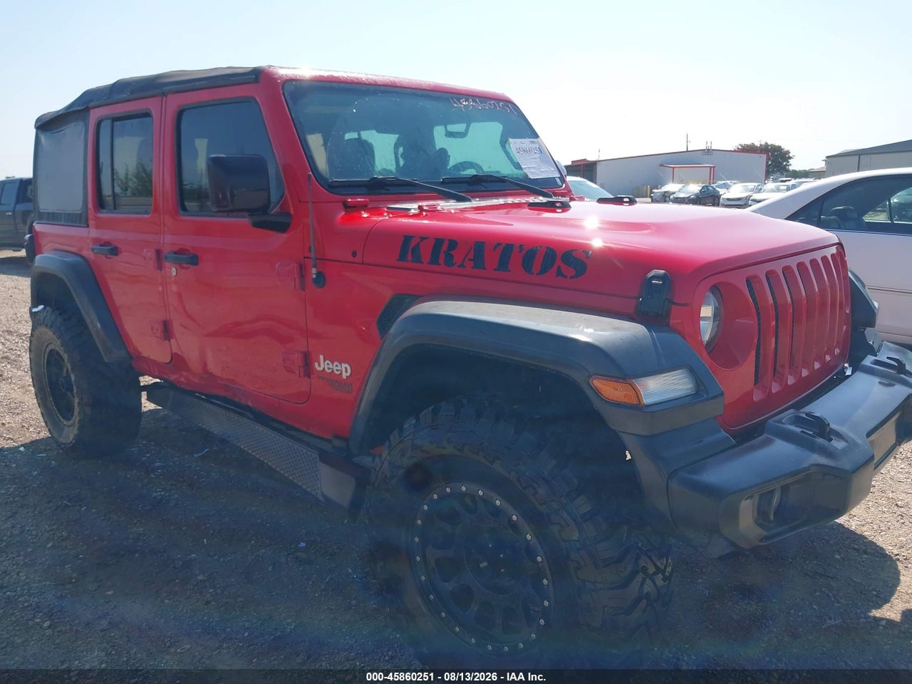 2019 JEEP WRANGLER UNLIMITED SPORT 4X4