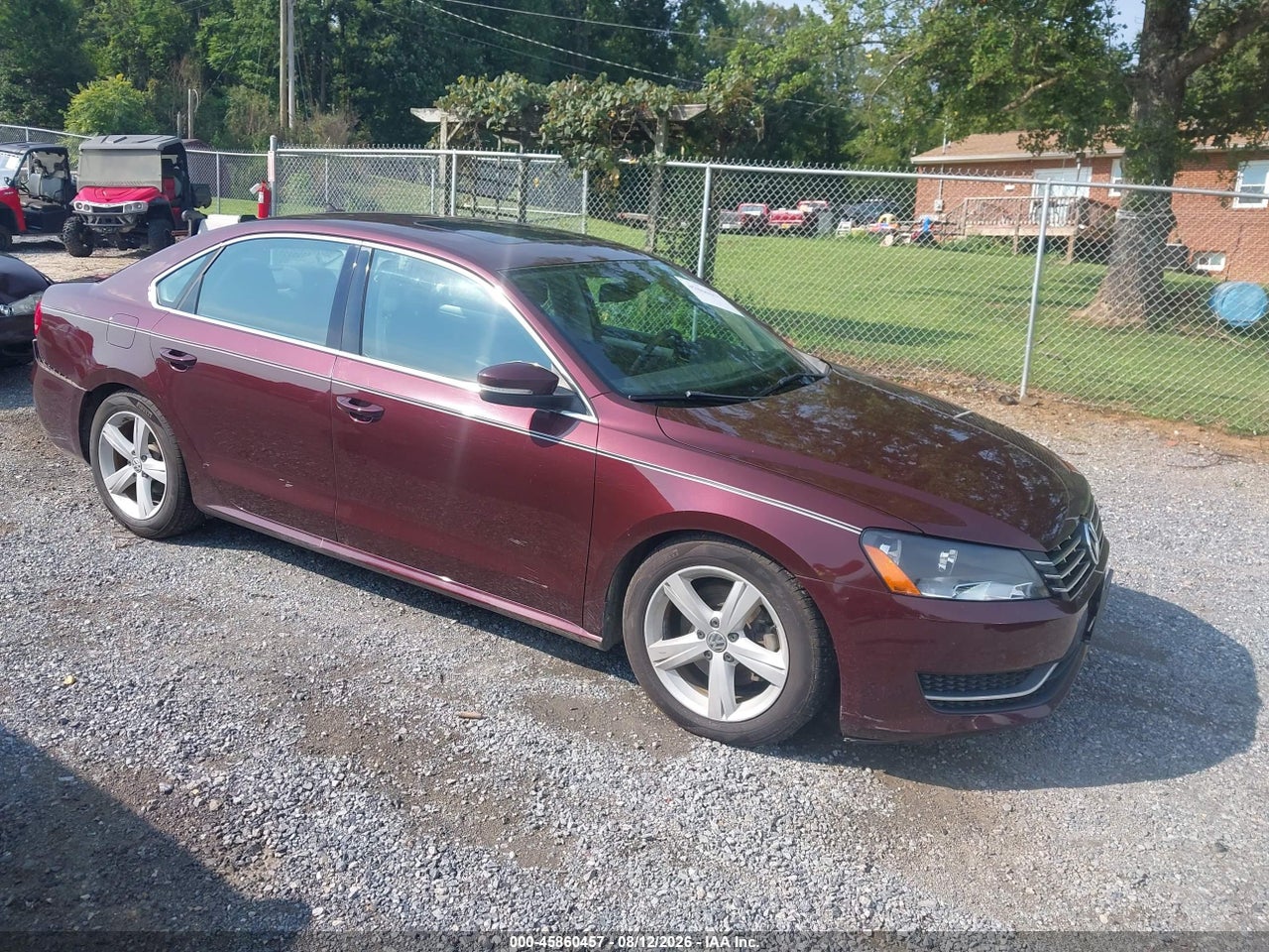 1VWBN7A37DC****** · 2013 VOLKSWAGEN PASSAT 2.0L TDI SE