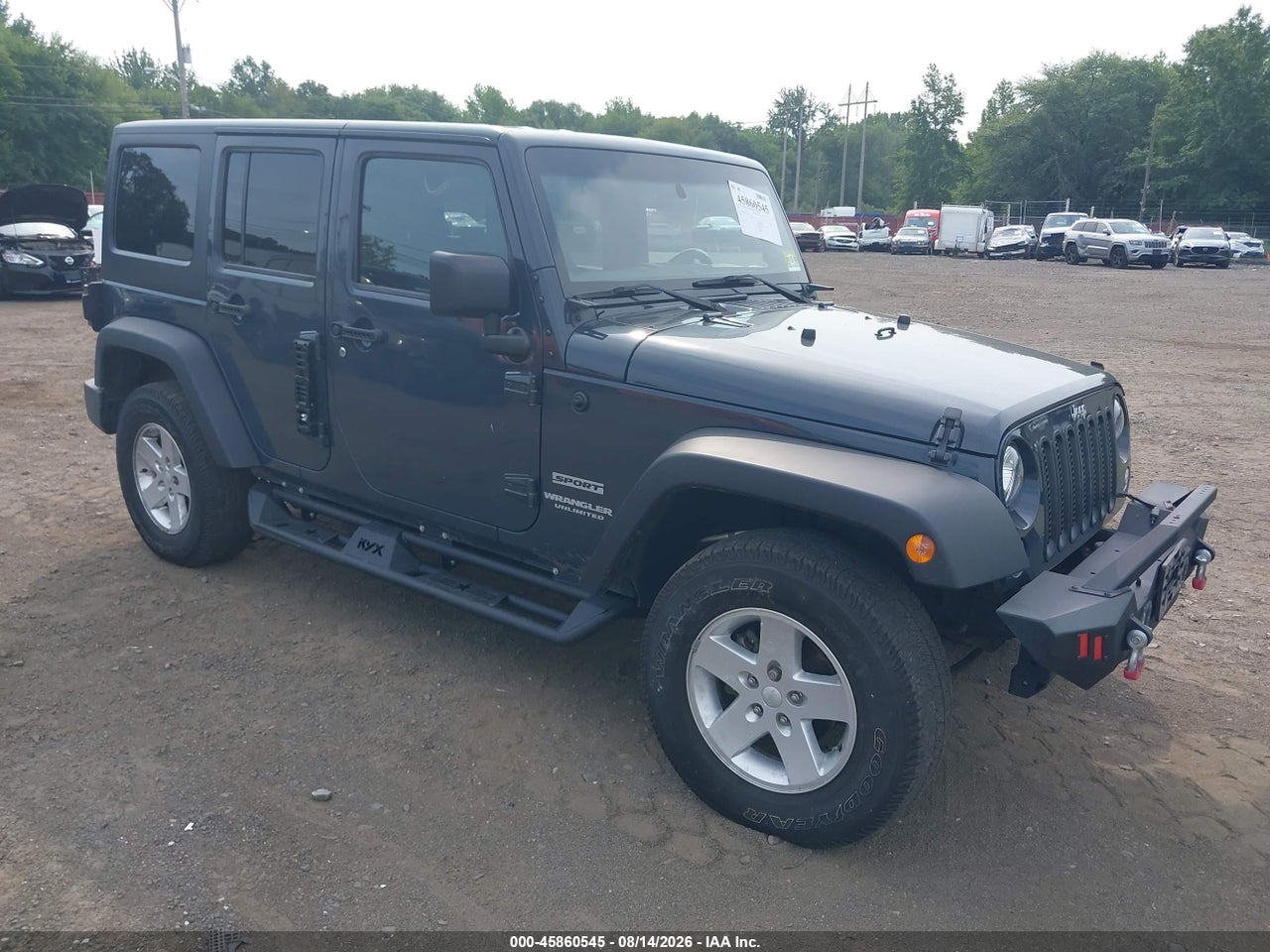 1C4BJWDG9HL****** · 2017 JEEP WRANGLER UNLIMITED SPORT