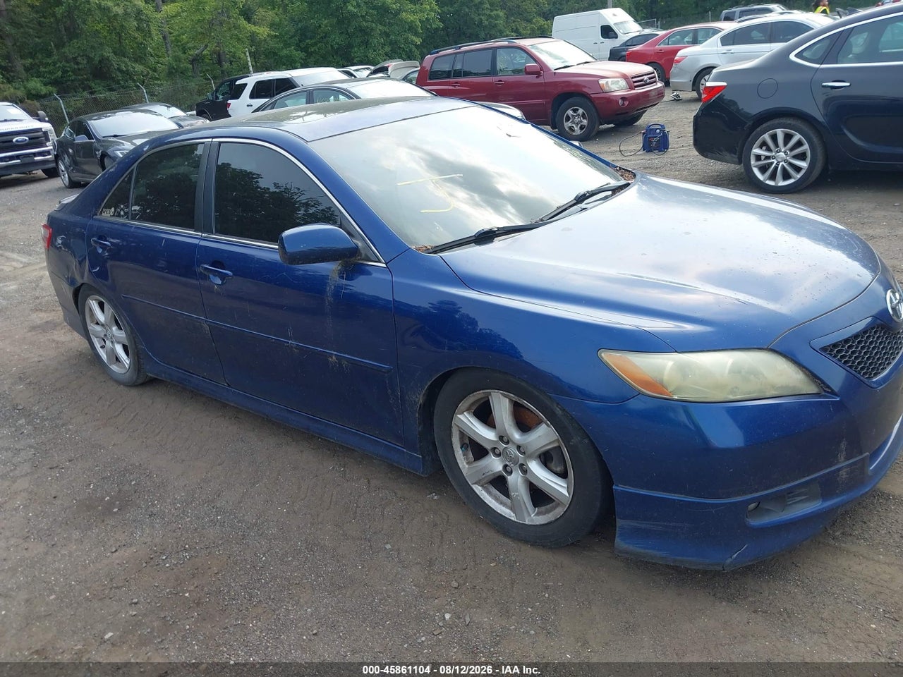 4T1BE46K77U****** · 2007 TOYOTA CAMRY SE