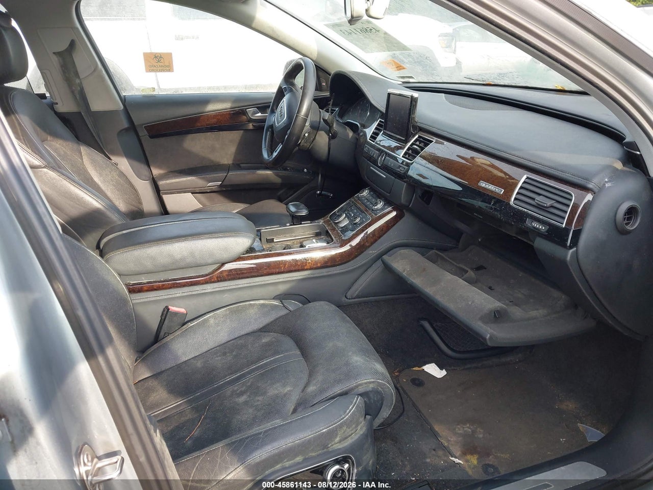 2012 AUDI A8 L L 4.2 (TIPTRONIC) (NO LONGER ORDERABLE) · 5/10