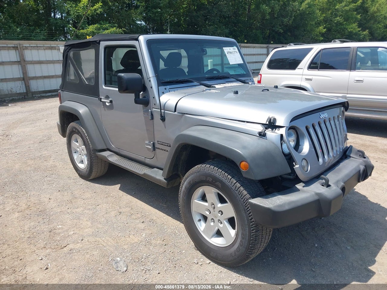 1C4AJWAG7HL****** · 2017 JEEP WRANGLER SPORT