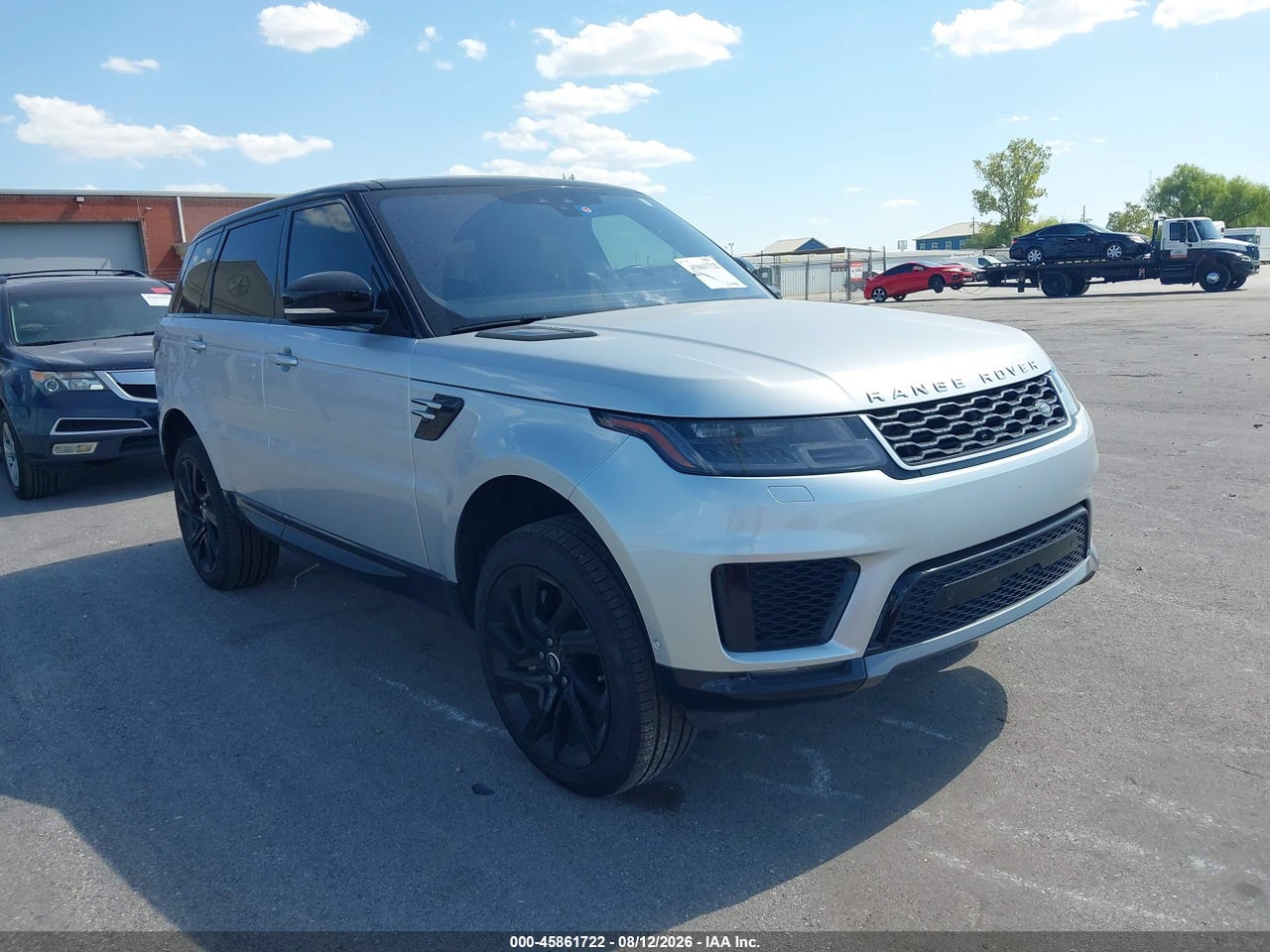 SALWR2RUXKA****** · 2019 LAND ROVER RANGE ROVER SPORT HSE MHEV