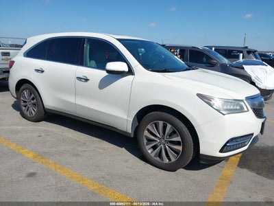 5FRYD4H45GB****** · 2016 ACURA MDX TECHNOLOGY   ACURAWATCH PLUS PACKAGES/TECHNOLOGY PACKAGE