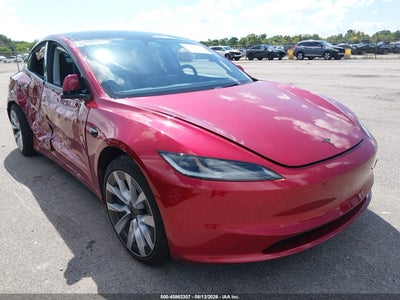 5YJ3E1EA7TF****** · 2026 TESLA MODEL 3 PREMIUM REAR-WHEEL DRIVE/REAR-WHEEL DRIVE