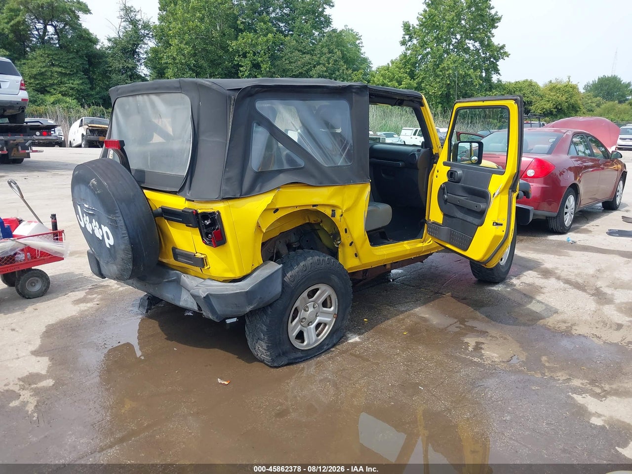 2009 JEEP WRANGLER X · 4/11
