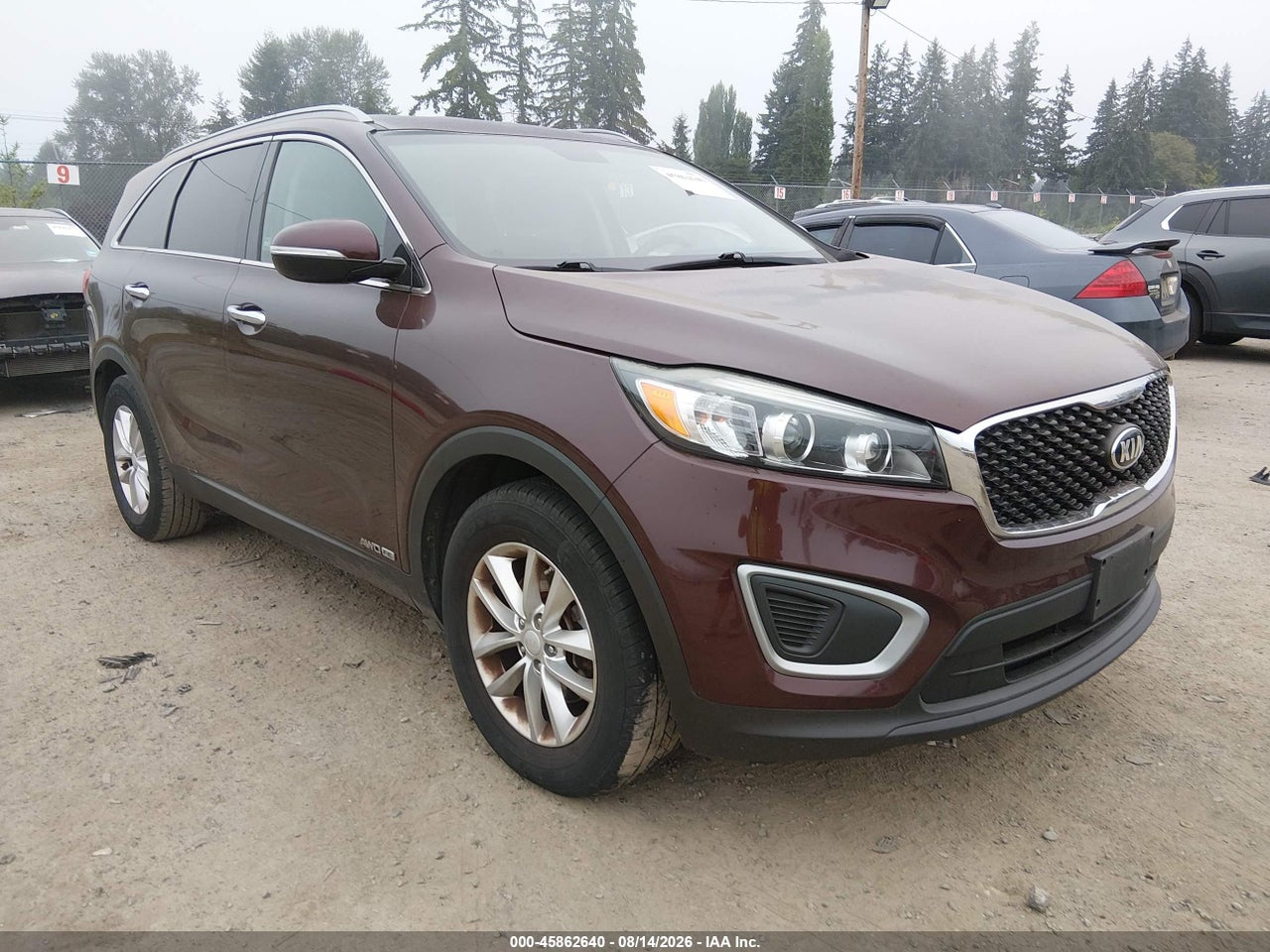 5XYPGDA59HG****** · 2017 KIA SORENTO 3.3L LX