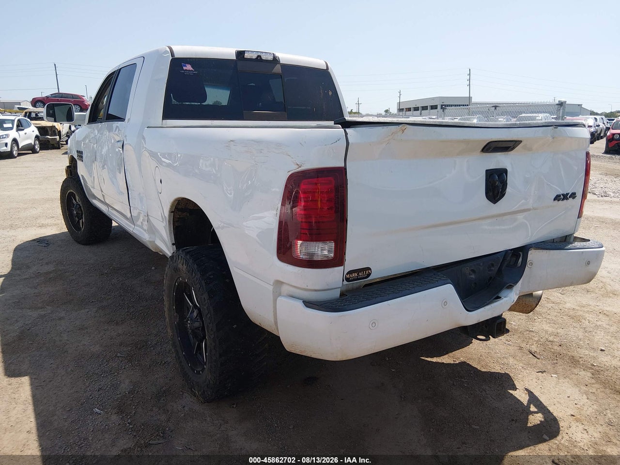 2018 RAM 2500 LARAMIE  4X4 6'4 BOX · 3/11